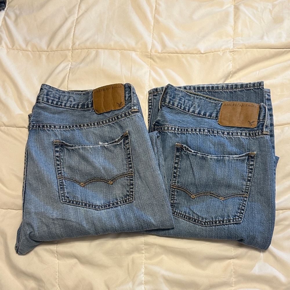American Eagle Low Rise Boot Jeans